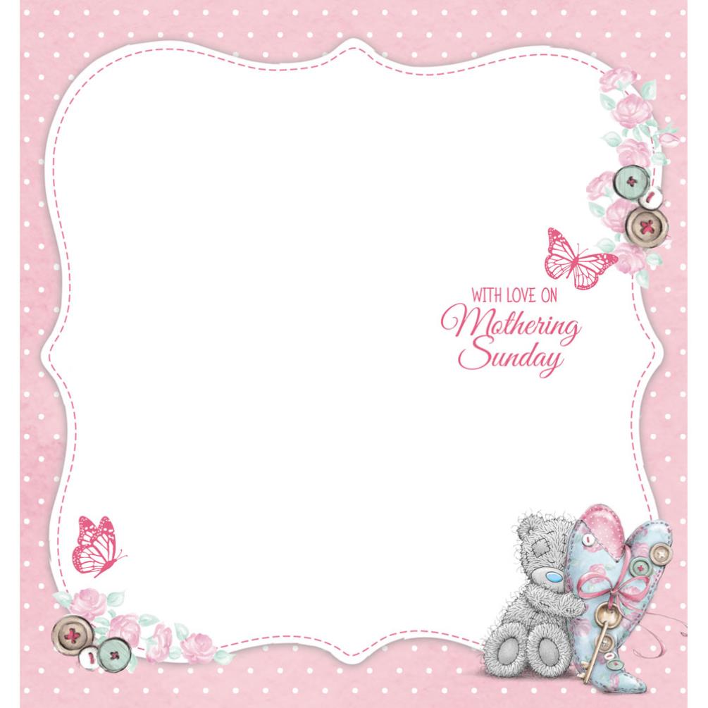 Nannie Me to You Bear Mothers Day Card Extra Image 1